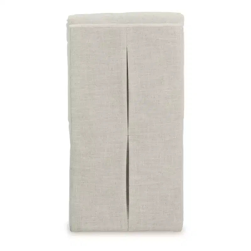 Chaise de salle à manger à roulettes, coloris avoine