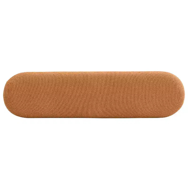 Tabouret de salle à manger moderne, multifonctionnel, rembourré en peluche bouclée