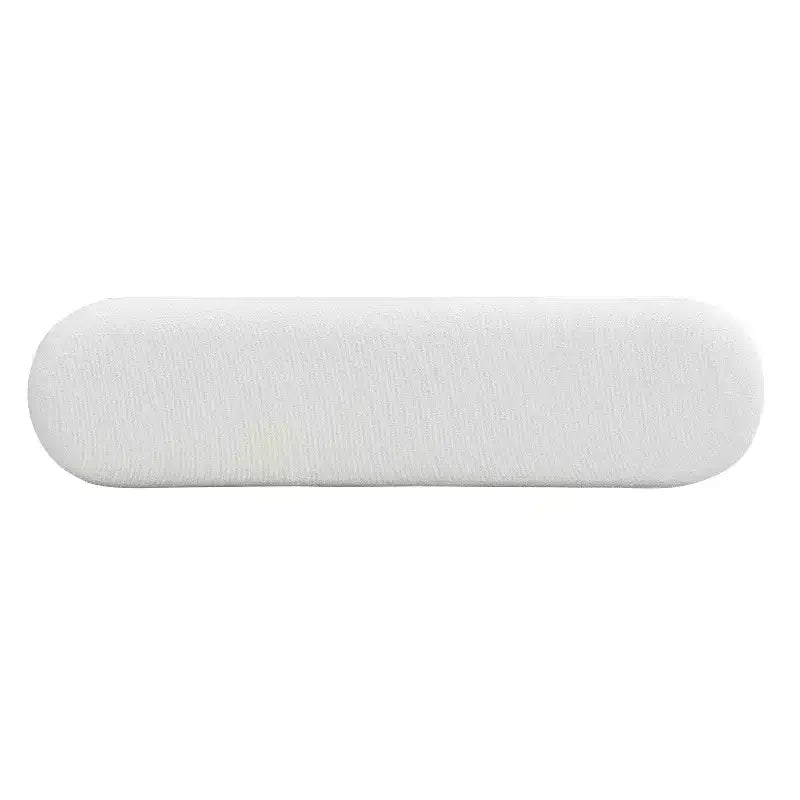 Tabouret de salle à manger moderne, multifonctionnel, rembourré en peluche bouclée