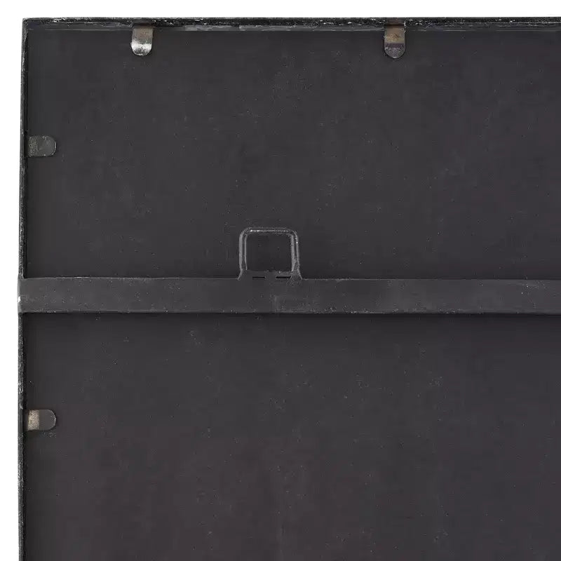 Miroirs muraux rectangulaires noirs mats 24 x 42