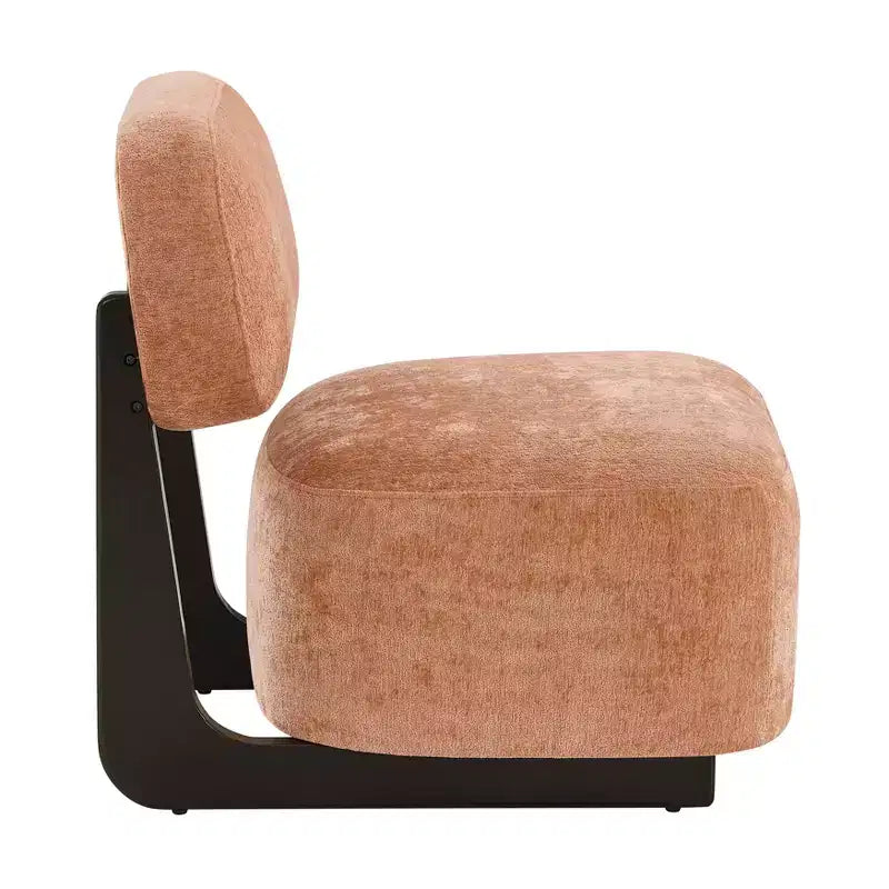 Fauteuil de salon rembourré moderne