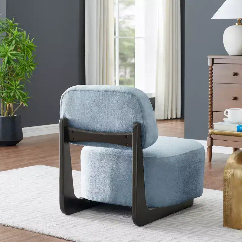 Fauteuil de salon rembourré moderne
