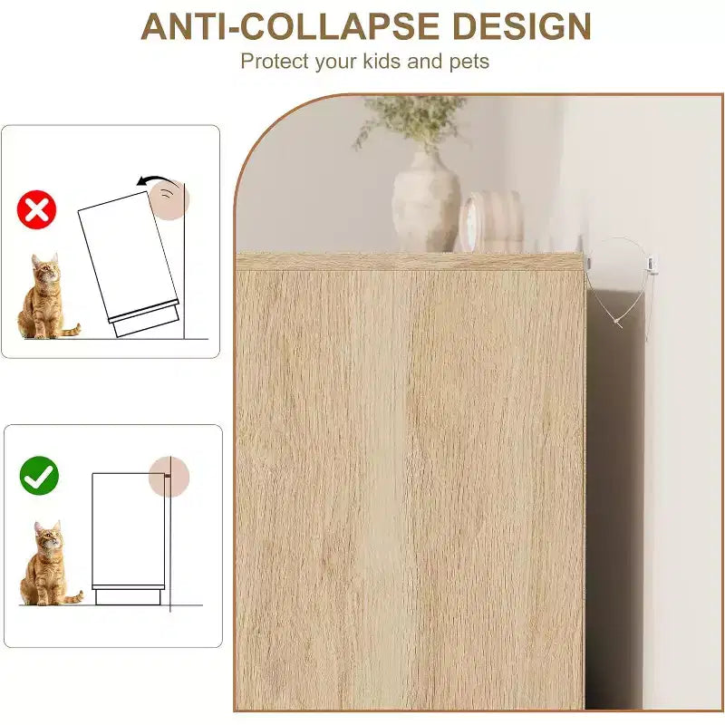 Commode tiroirs avec poignées dorées, meuble de rangement moderne en bois noir, large organisateur pour chambre à coucher, salon, couloir