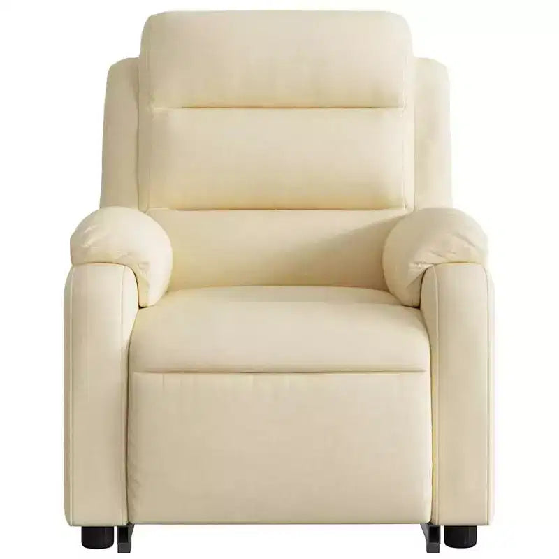 Fauteuil inclinable de massage relevable gris clair