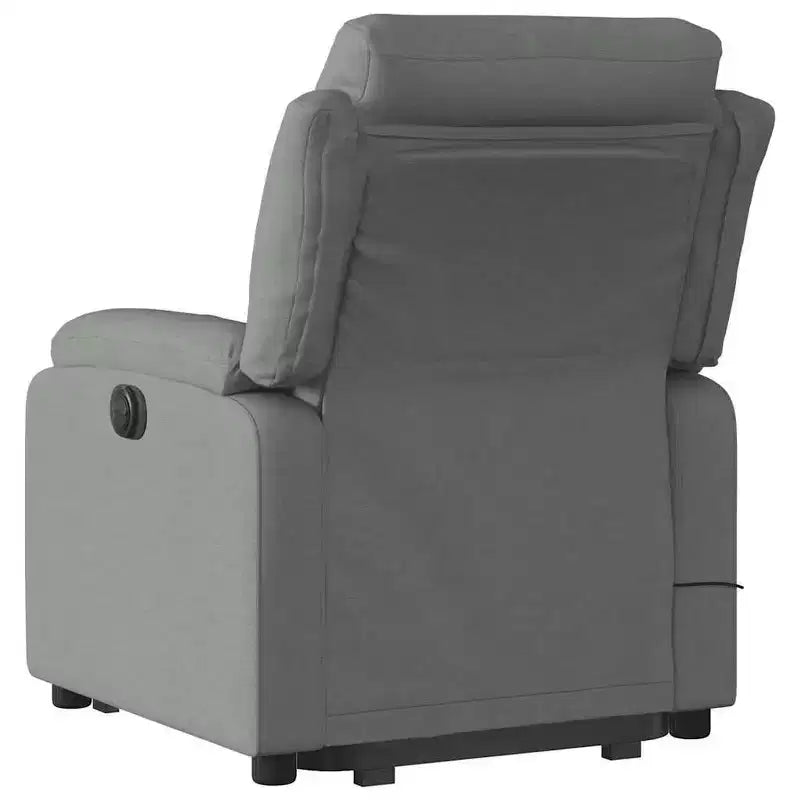 Fauteuil inclinable de massage relevable gris clair