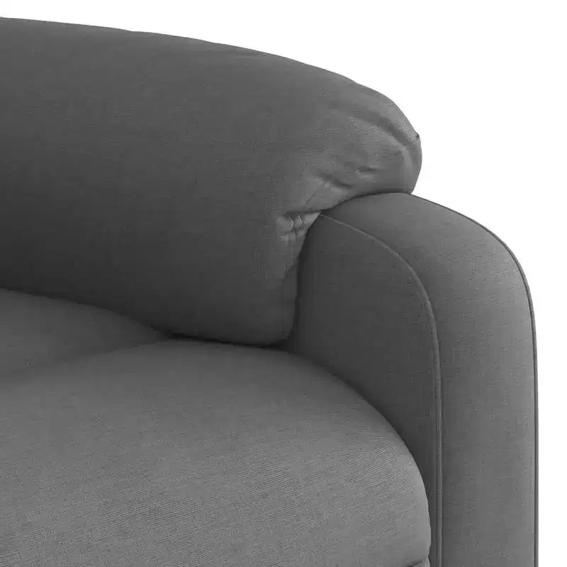 Fauteuil inclinable de massage relevable gris clair