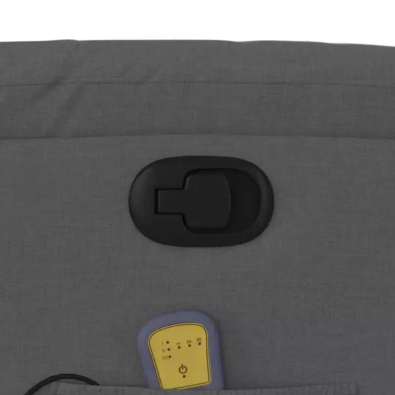 Fauteuil inclinable de massage relevable gris clair