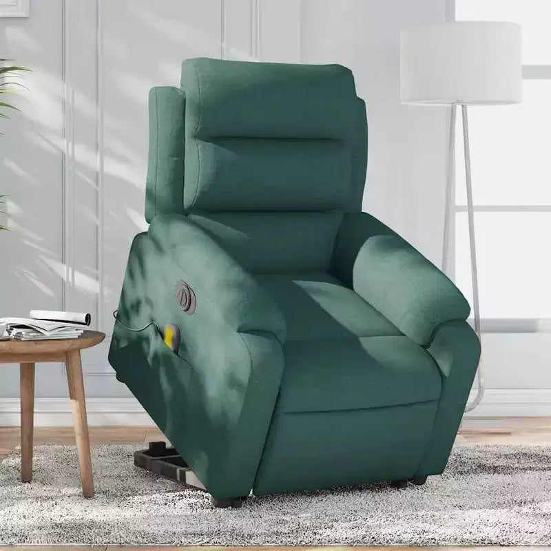 Fauteuil inclinable de massage relevable gris clair