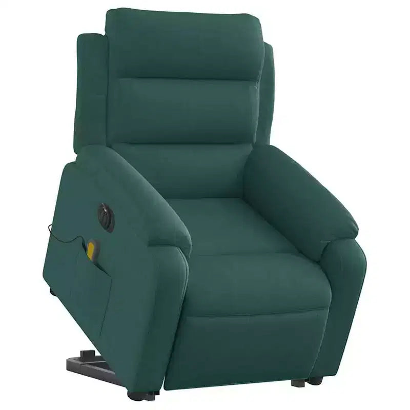 Fauteuil inclinable de massage relevable gris clair