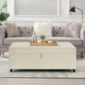 Modern Large Comfort Sofa Ottoman with Storage,Storage Ottoman