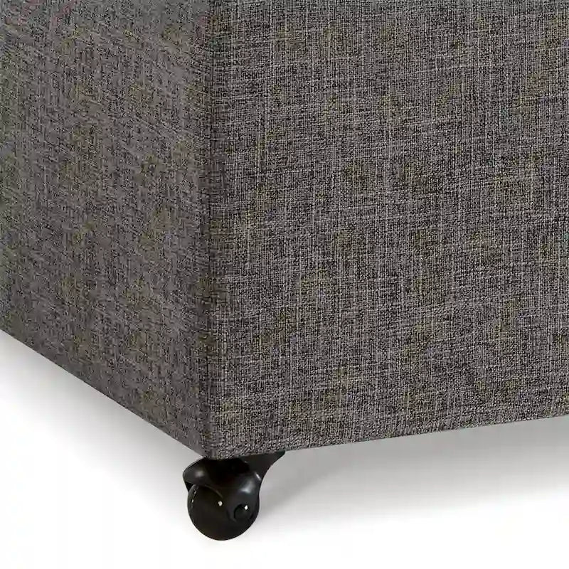 Modern Large Comfort Sofa Ottoman with Storage,Storage Ottoman