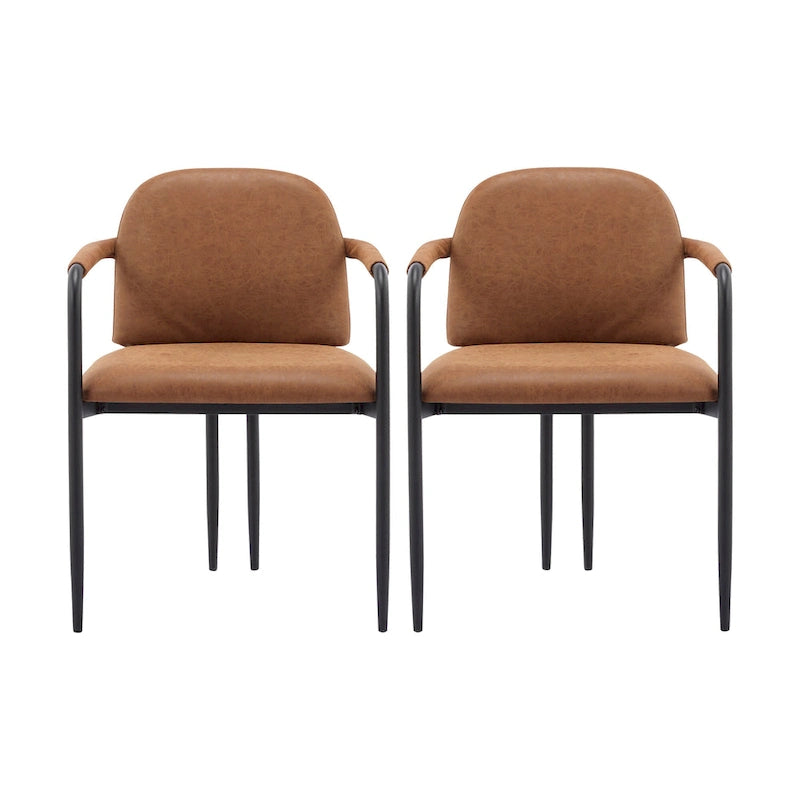 Christopher Knight Home - Logan Upholstered Dining Chair (Set of 2)