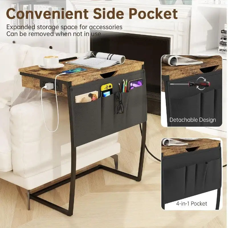 TV Tray Tables - 23.6D x 15.75W x 28.5H