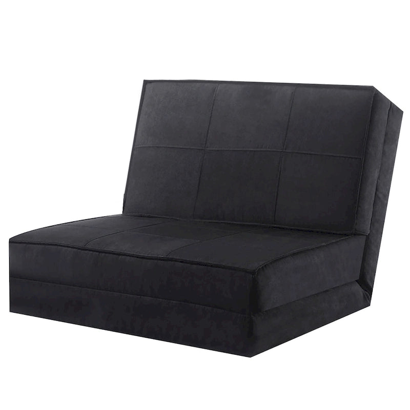 Costway Convertible Fold Down Chair Flip Out Lounger Sleeper Bed Couch
