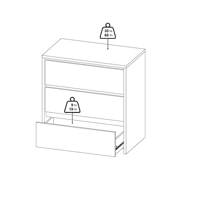 Porch & Den Next 31-inch Wide 3-Drawer Chest