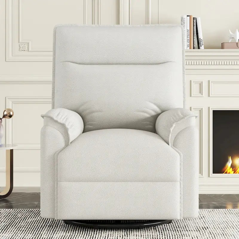 360 Degree Swivel Manual Recliner Chair