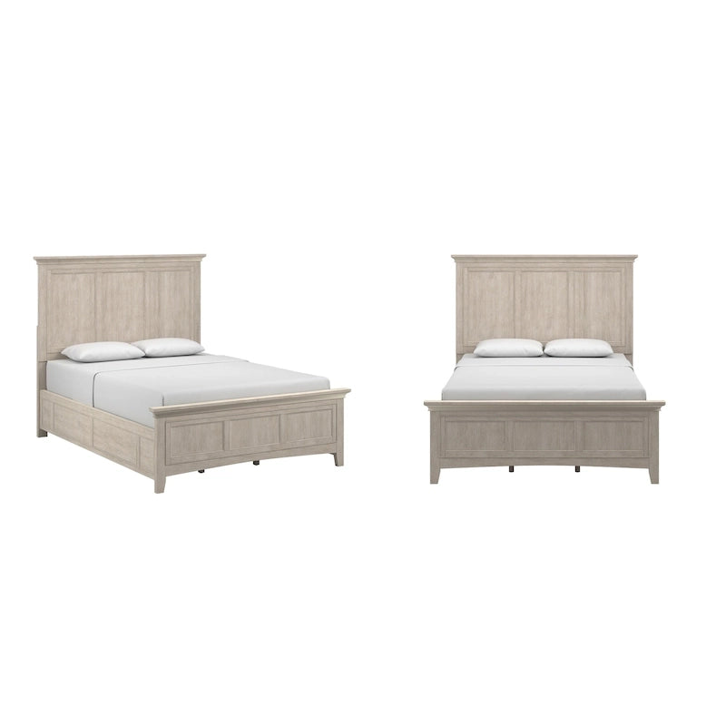 Varenna Wood Panel Bed