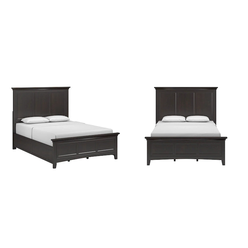 Varenna Wood Panel Bed