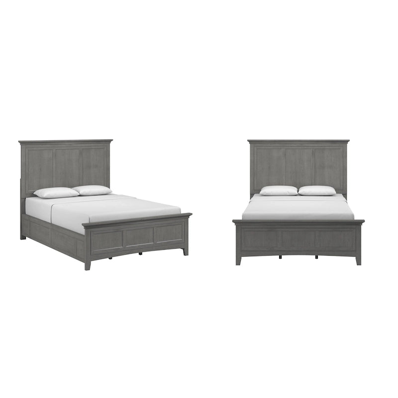Varenna Wood Panel Bed