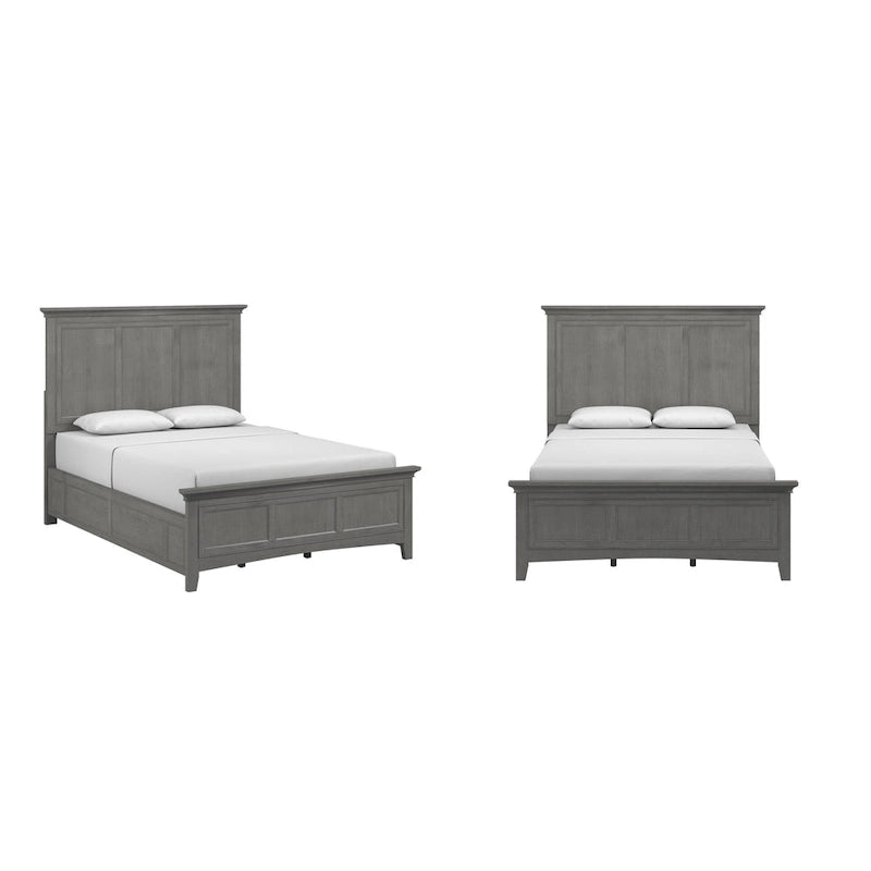 Varenna Wood Panel Bed
