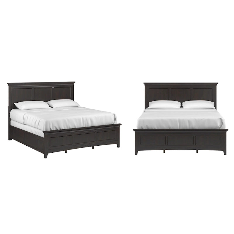 Varenna Wood Panel Bed