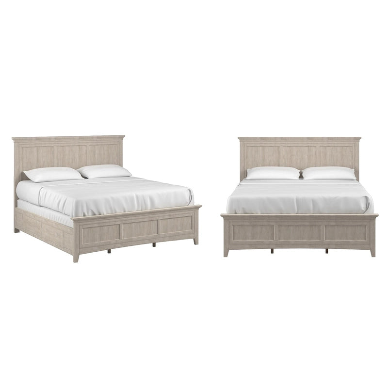 Varenna Wood Panel Bed