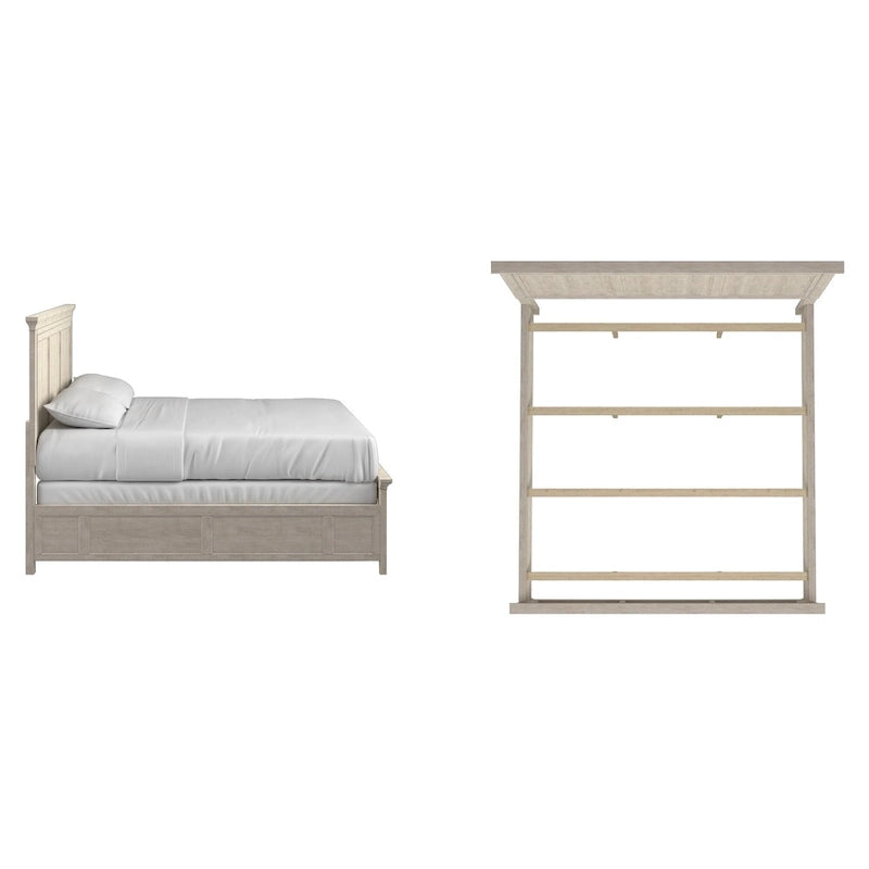 Varenna Wood Panel Bed