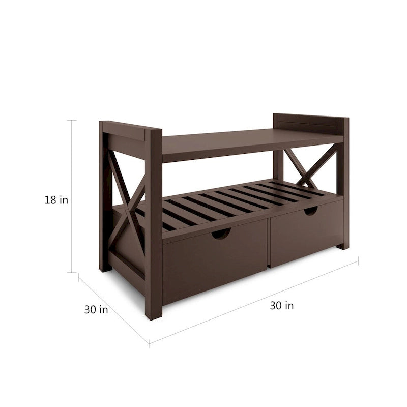 Entryway Storage Bench