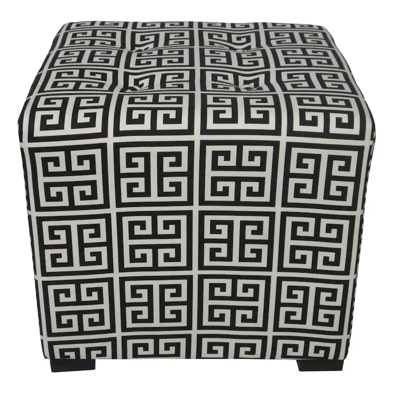 Merton Towers 4-button Tuft Square Ottoman