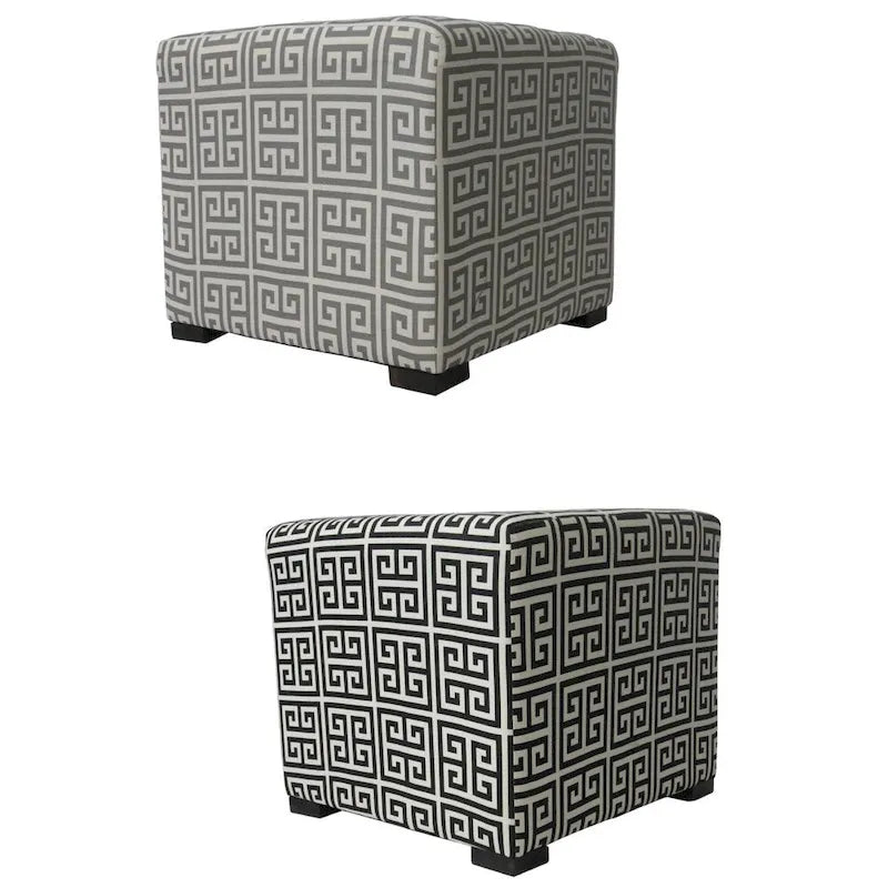 Merton Towers 4-button Tuft Square Ottoman