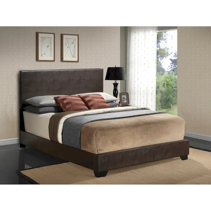 Aaron Upholstered Queen Panel Bed