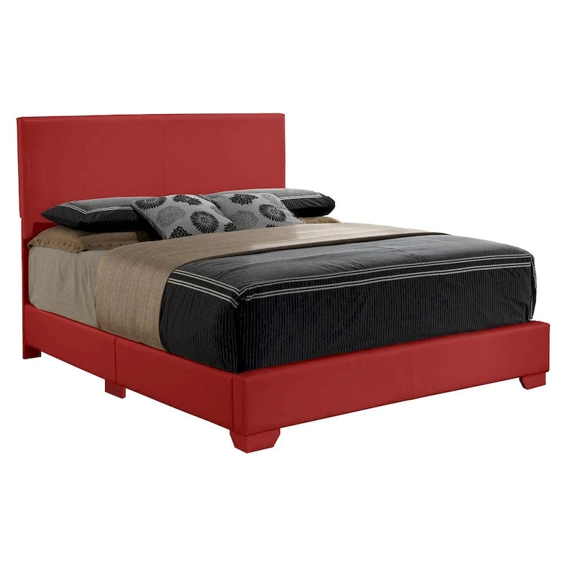 Aaron Upholstered Queen Panel Bed