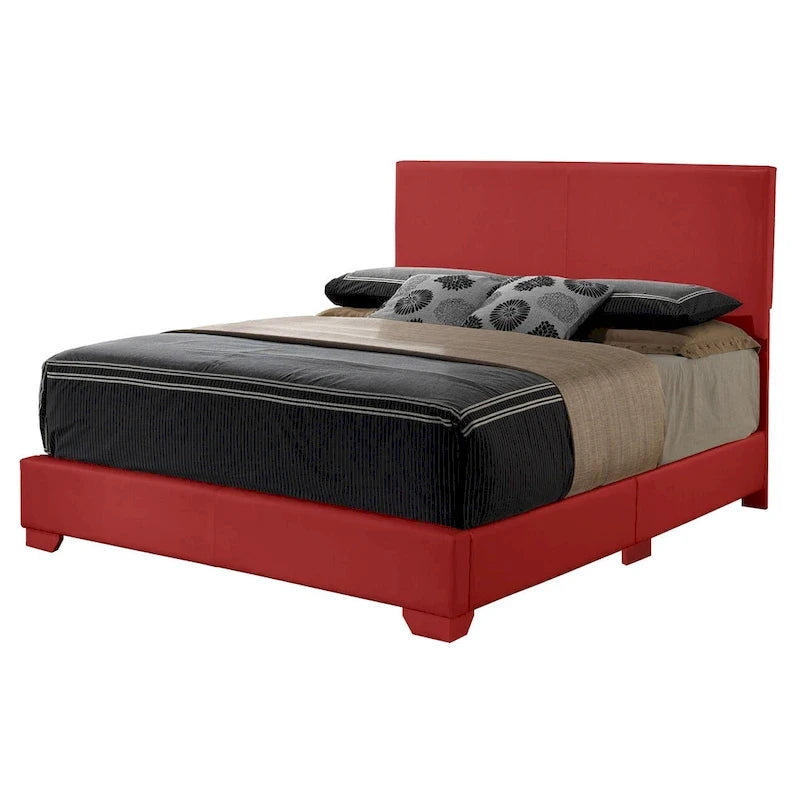 Aaron Upholstered Queen Panel Bed