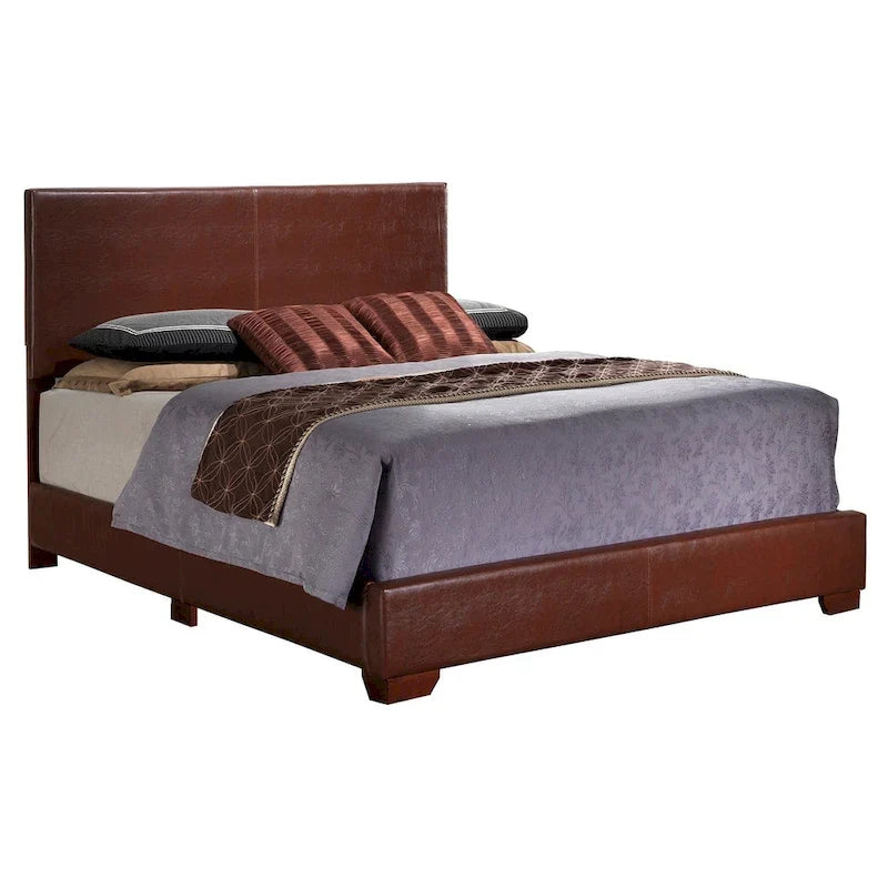 Aaron Upholstered Queen Panel Bed