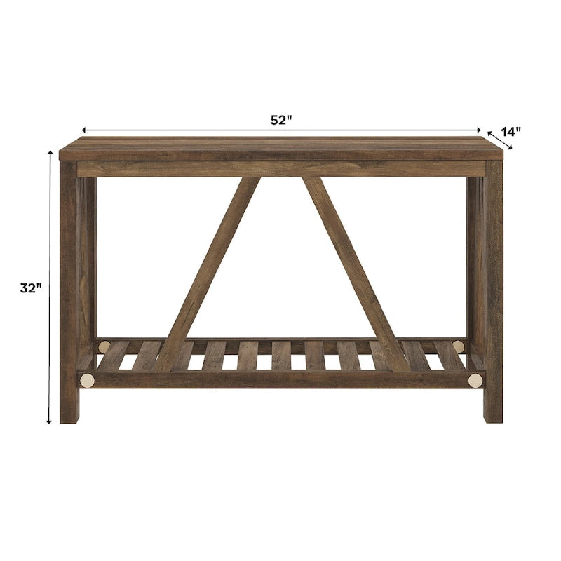 Middlebrook Paradise Hill A-Frame Entry Table
