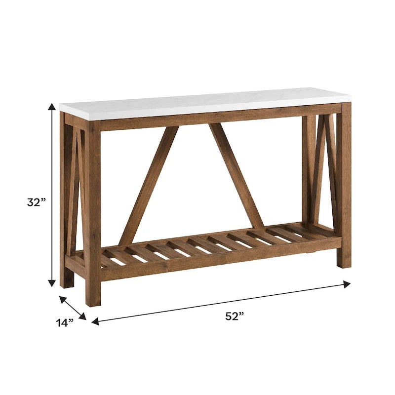 Middlebrook Paradise Hill A-Frame Entry Table