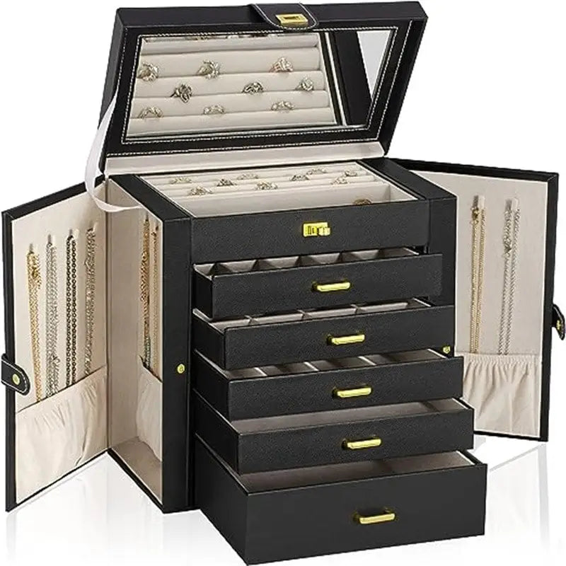 Huge Jewelry Box Organizer Functional