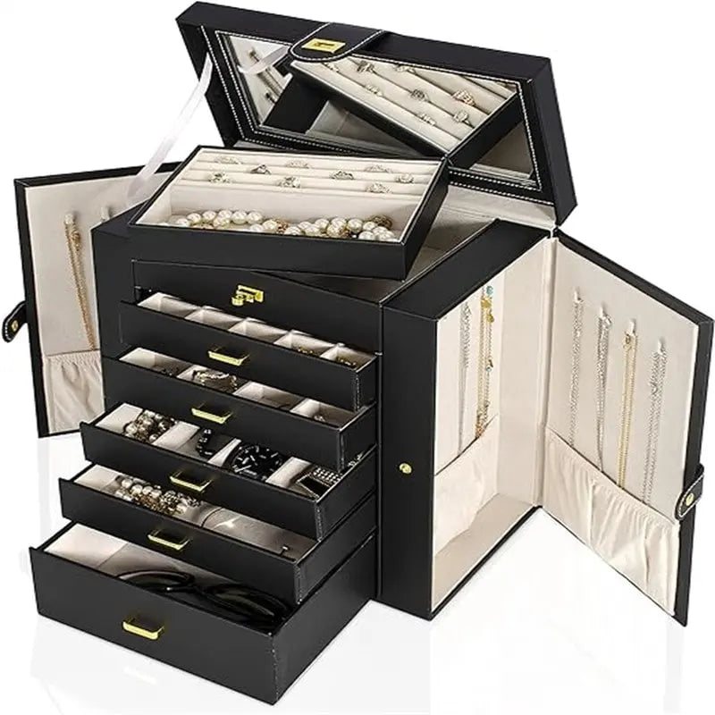 Huge Jewelry Box Organizer Functional
