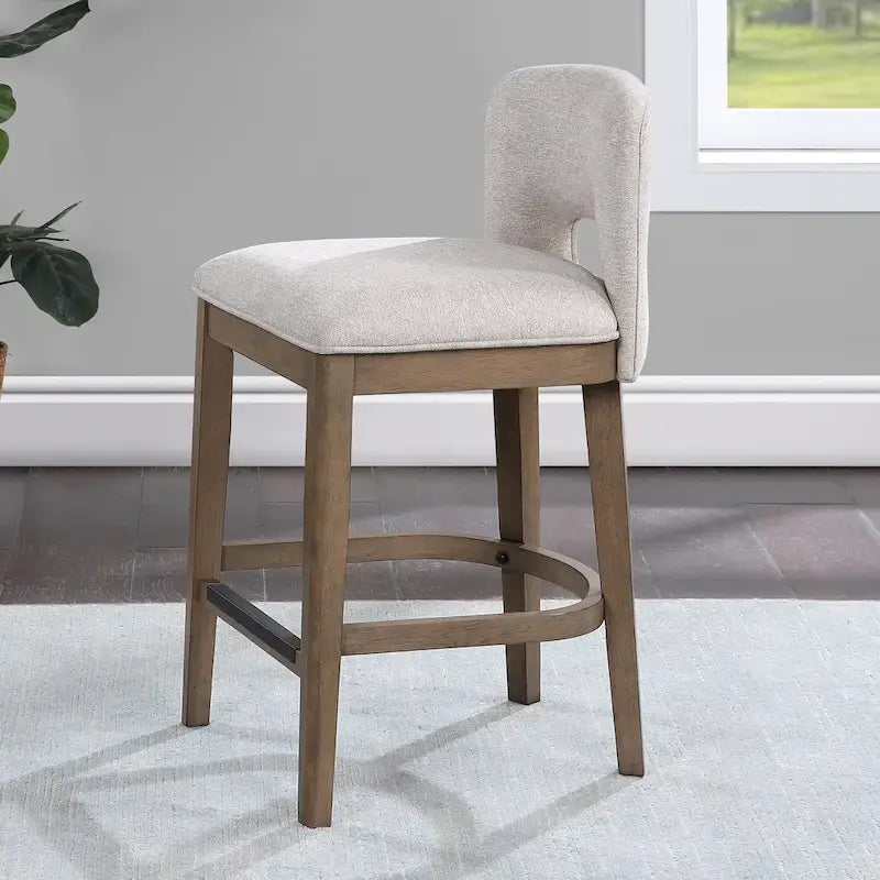 Bayonne Solid Wood Counter Stool