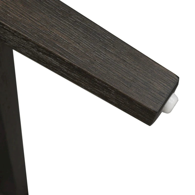Double Bridge Dark Chestnut Counter Bench