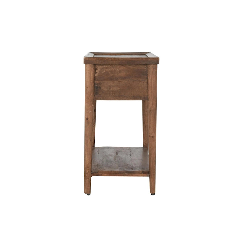 Ciaria 1-Drawer End Table Brown by Kosas Home