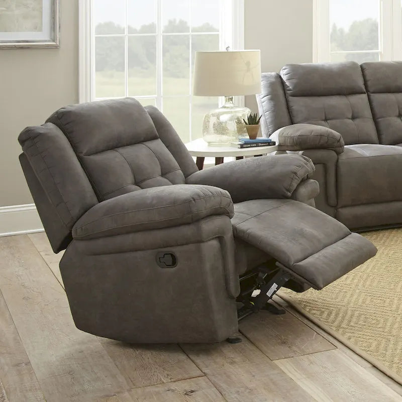 Steve Silver Austin Microfiber Glider Reclining Chair
