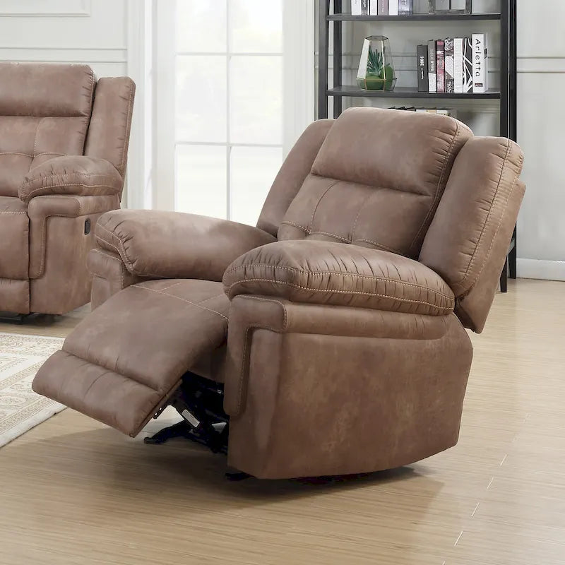 Steve Silver Austin Microfiber Glider Reclining Chair