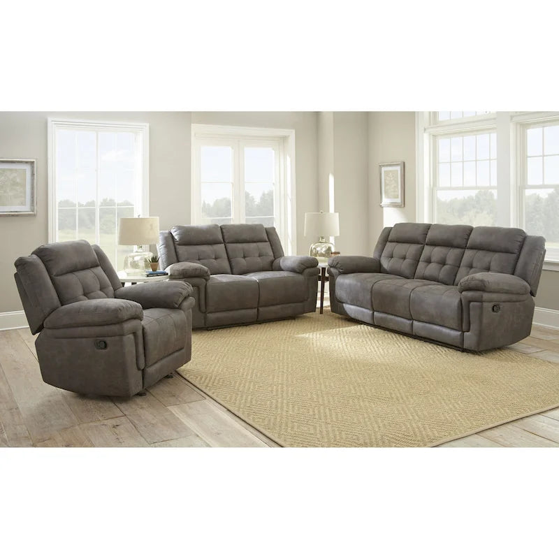 Steve Silver Austin Microfiber Glider Reclining Chair
