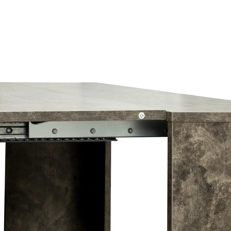 Multifunctional Extendable Wooden Dining Table