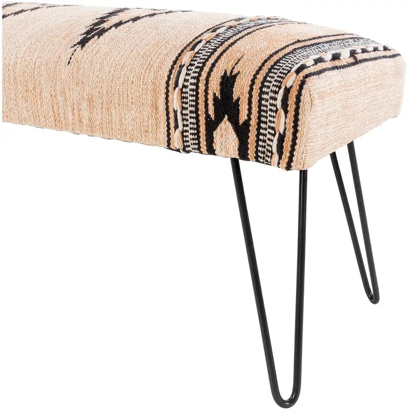 Avril Modern Southwestern Upholstered Bench