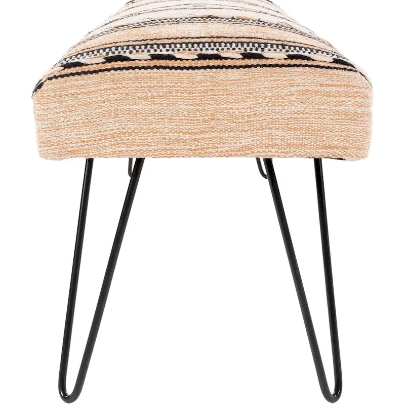 Avril Modern Southwestern Upholstered Bench