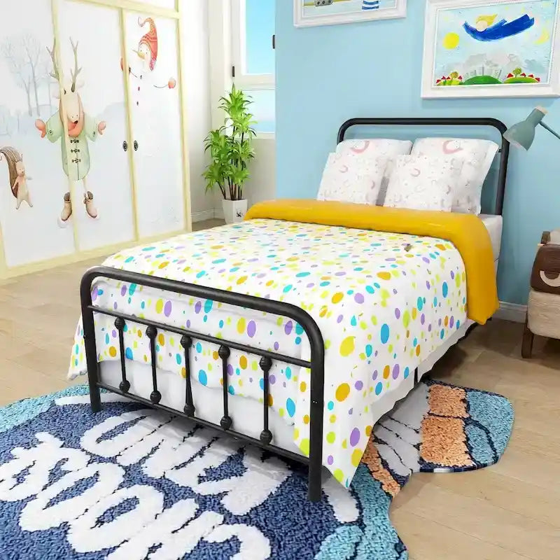 Victorian Vintage Style Metal Bed Frame