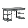 Corvus Ursula 59 1-Drawer Wooden Computer Writing Desk
