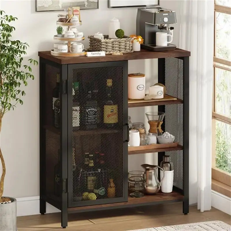 Farmhouse Coffee Bar Cabinet